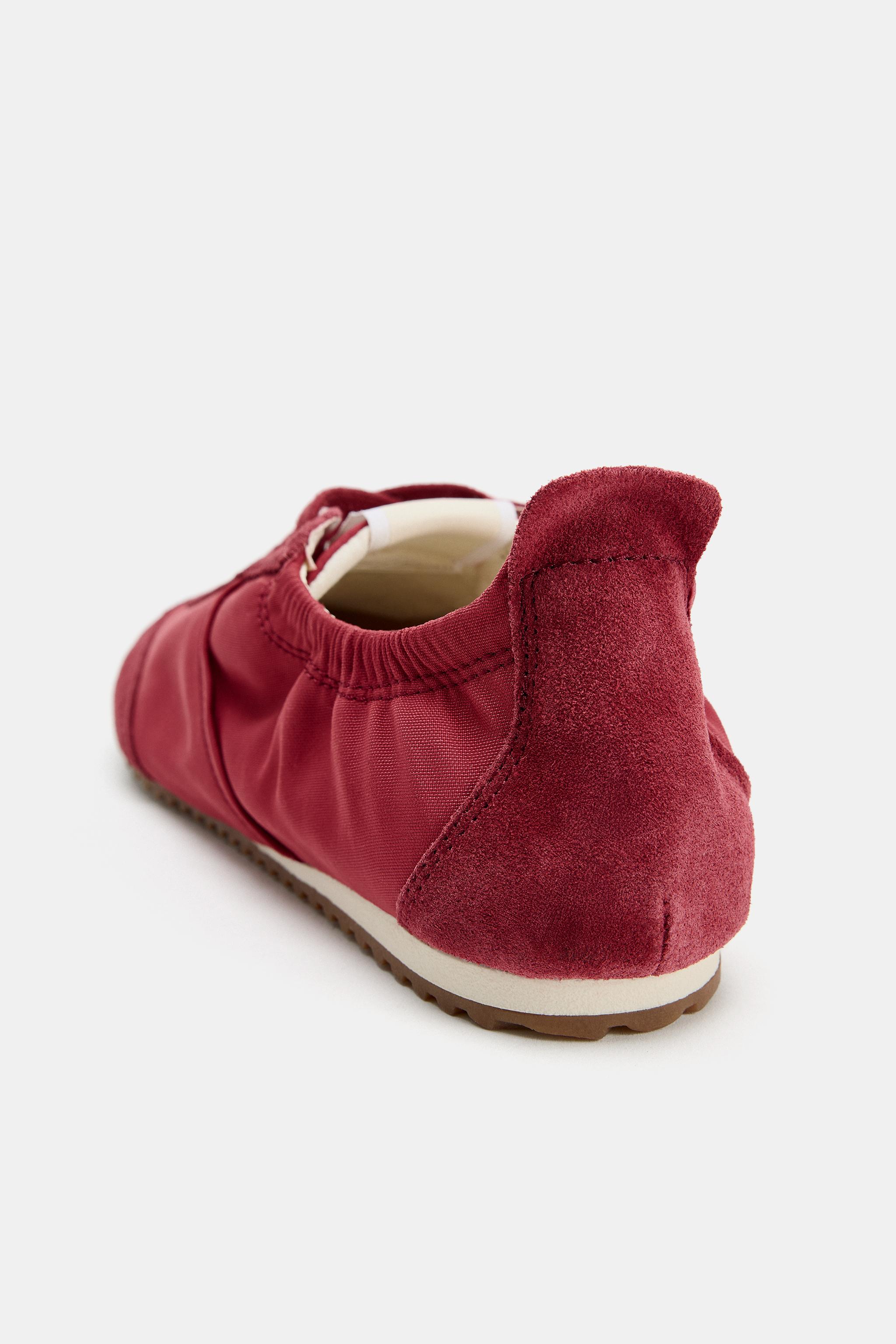 ELASTIC HEEL SNEAKERS